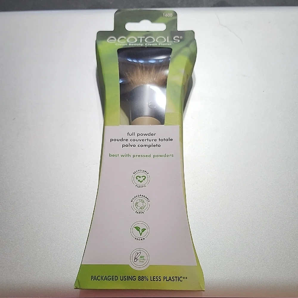 EcoTools Full Powder Brush Clean Beauty Clean Planet from Ulta NEW in box